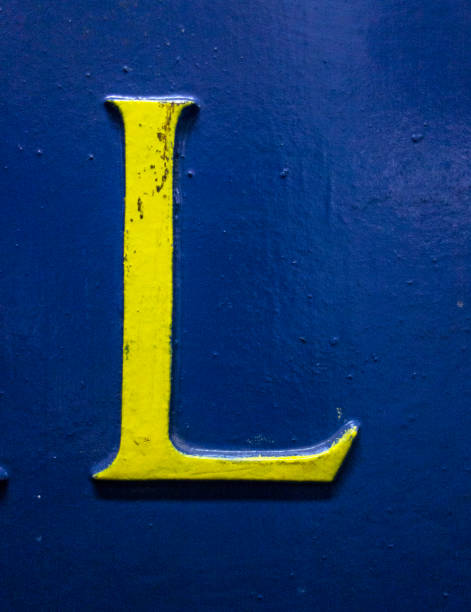 istock Written Wording in Distressed State Typography Found Letter L 991326752