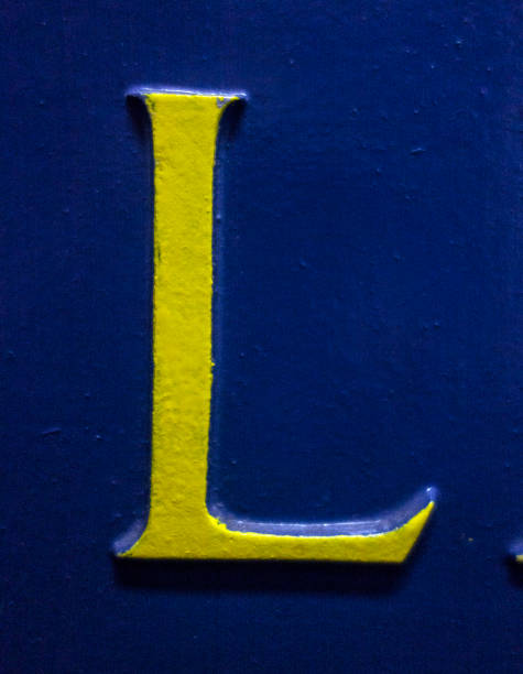 istock Written Wording in Distressed State Typography Found Letter L 991329128