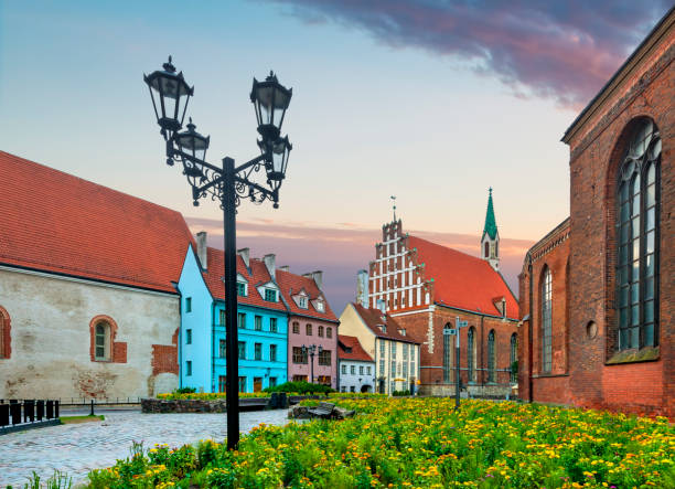 istock Morning in old Riga, Latvia, EC, Europe 991353464