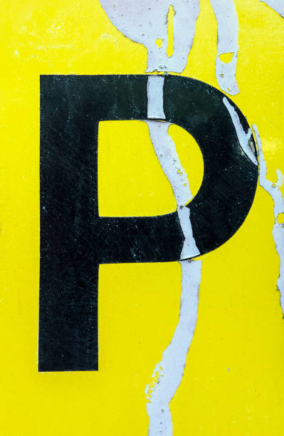 istock Written Wording in Distressed State Typography Found Letter P 991375548