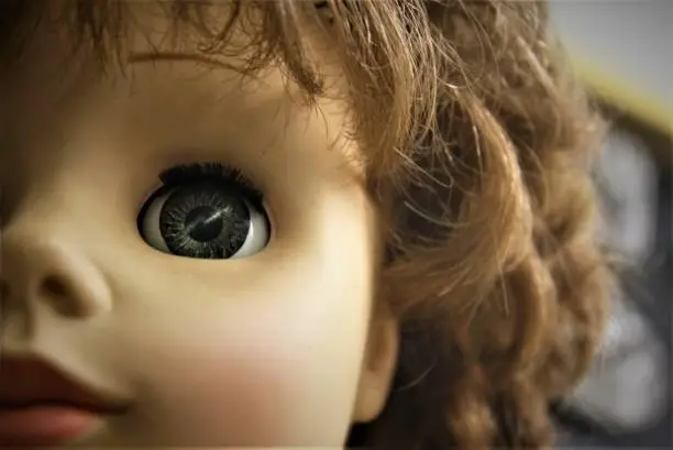 A Doll's eyes fix eerily.