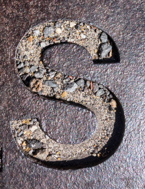 istock Written Wording in Distressed State Typography Found Letter S 991383420