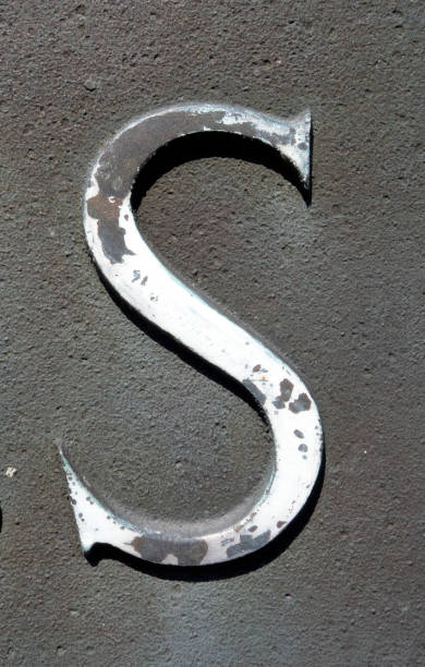 istock Written Wording in Distressed State Typography Found Letter S 991383864