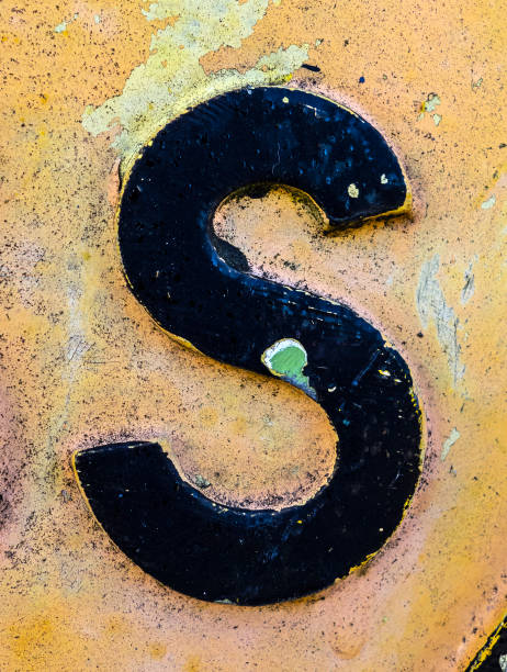 istock Written Wording in Distressed State Typography Found Letter S 991384172