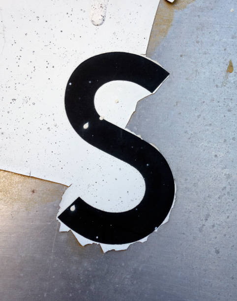 istock Written Wording in Distressed State Typography Found Letter S 991384488
