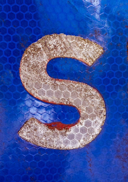 istock Written Wording in Distressed State Typography Found Letter S 991384978