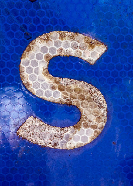 istock Written Wording in Distressed State Typography Found Letter S 991384992