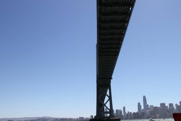 istock San Francisco, Bay bridge from the water 991396742