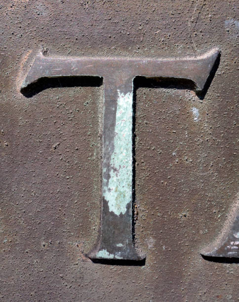istock Written Wording in Distressed State Typography Found Letter T 991400758