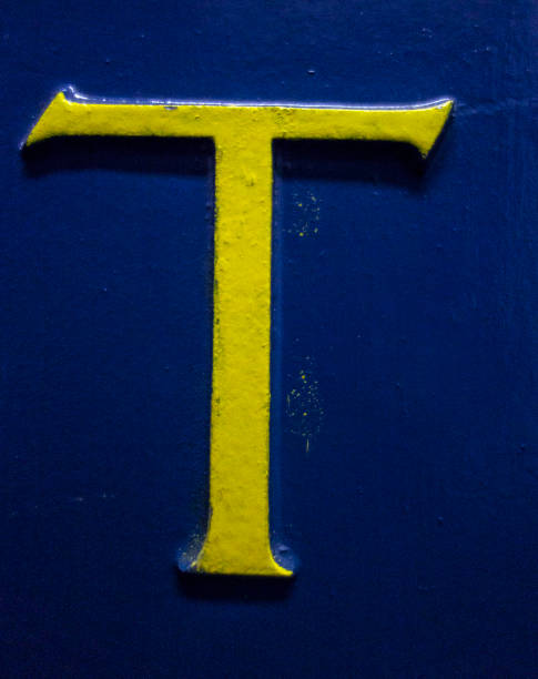 istock Written Wording in Distressed State Typography Found Letter T 991401440