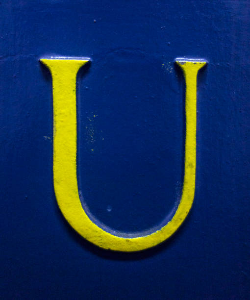 istock Written Wording in Distressed State Typography Found Letter U 991402224