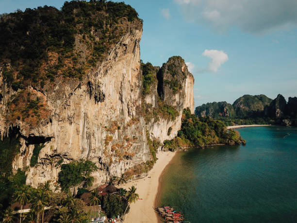 istock Cliffs by the Railay beach, Krabi province, Thailand 991411678