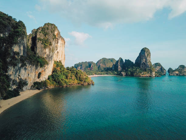 istock Cliffs by the Railay beach, Krabi province, Thailand 991412836
