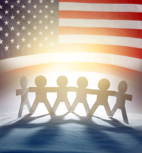 istock Team and USA flag 991413884