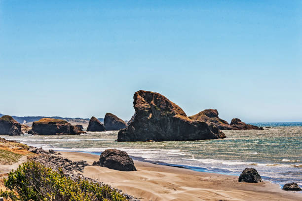 istock Shifting Sand Beach View Oregon Coastline 991424488