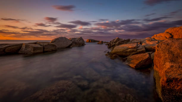 istock Beautiful sunrise in a bay in Costa Brava, Spain 991427732