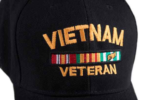 istock Vietnam Veteran cap, close-up on white background 991439550