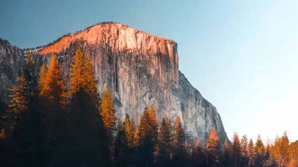 A medium format composite shot using 27 photos. This is by far the most spectacular place in Yosemite National Park during sunset. Shot using ND, polarizer, UV, and gradient filter