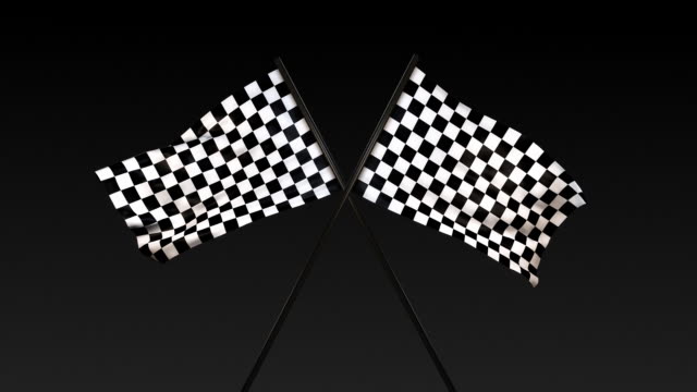 Checkered Flag Title Card (With Alpha)