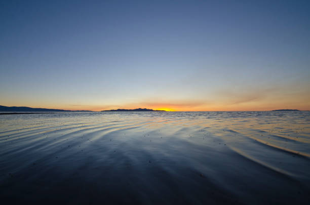 istock A cool calm great salt lake wavy sunset. 991504448