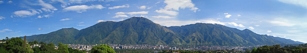 Picture took on September 29, 2012 , done with 5 files merged and edited in July 2, 2018 , its a landscape of Caracas City.