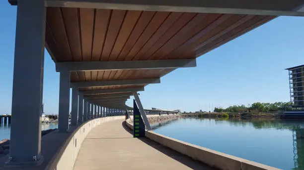 Photo of Darwin's famous sightseeing waterfront