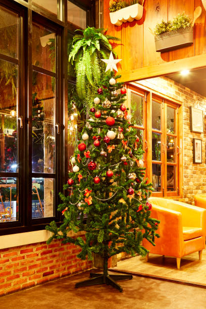 istock Christmas tree decorations in the home 991600852