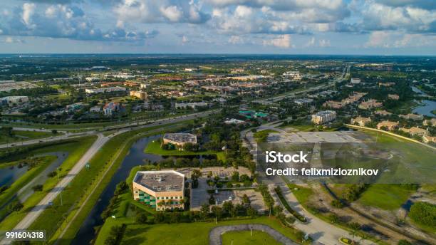 Aerial Image Port St Lucie Florida Stock Photo - Download Image Now - Port St. Lucie, Florida - US State, Aerial View