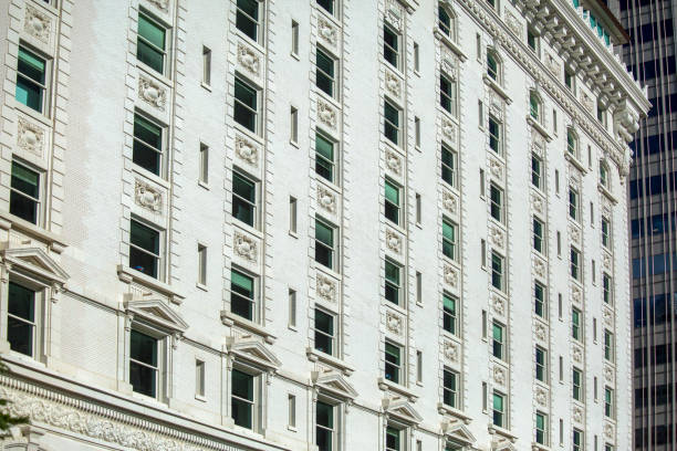 istock Decorative exterior of building in Temple Square 991634392