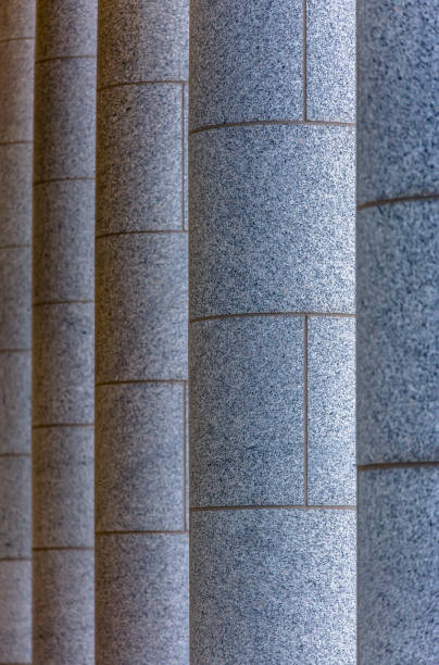istock Detail view of large stone columns 991639406