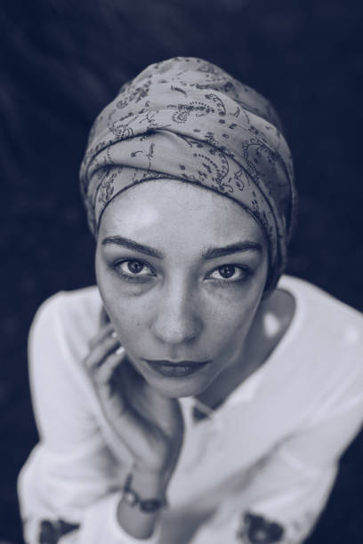 istock Young lady with turban 991675650
