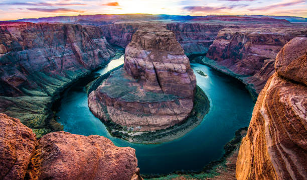 istock Colorful Horseshoe Bend 991695030