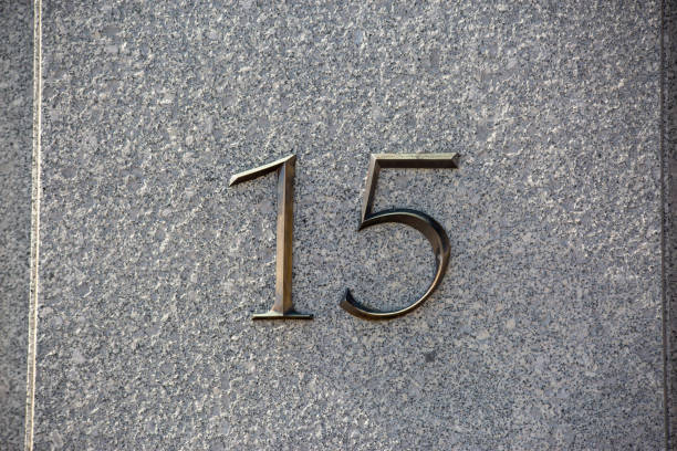 istock Number 15 outside of a building 991718842