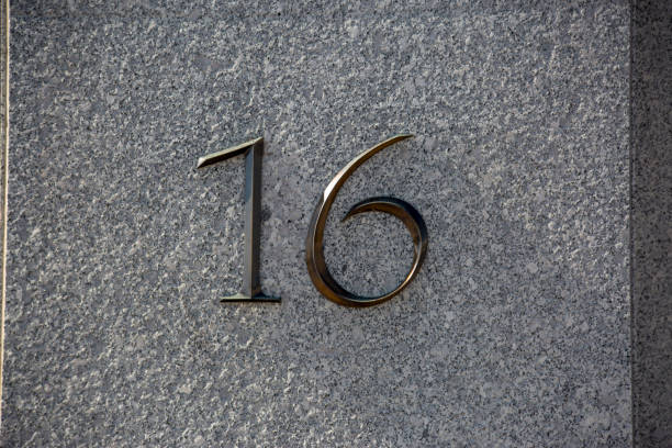istock Number 16 outside of a building 991718946