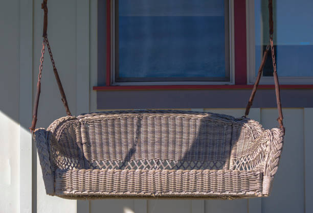 istock Outdoor swing on a front porch in Daybreak Utah 991722022