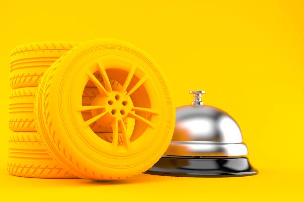 istock Transport background with hotel bell 991723112