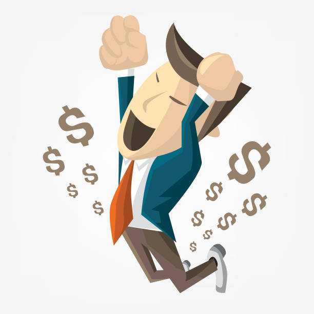 Ilustración de Dibujos Animados De Empresario Salto Sobre Éxito Feliz De Obtener Mucho Dinero Ilustración Plana Vector y más Vectores Libres de Derechos de Actuación - Conceptos - iStock Ilustración de Dibujos Animados De Empresario Salto Sobre Éxito Feliz De Obtener Mucho Dinero Ilustración Plana Vector y más Vectores Libres de Derechos de Actuación - Conceptos - iStock