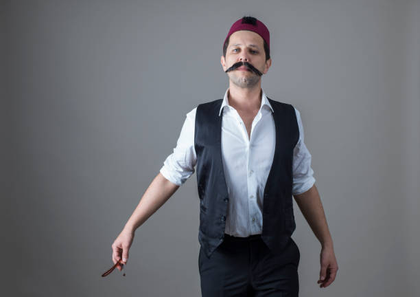 Ottoman Man Portrait, Studio shot