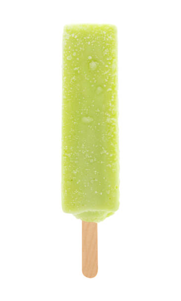 istock green popsicle isolated on white background 991791126