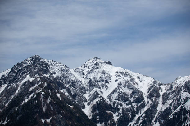 istock snowy mountain view, TATEYAMA KUROBE Alpine route 991802550