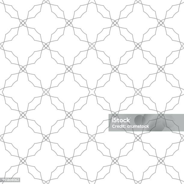 Gray Side Pattern Design Gray Geometric Design On White Background Seamless Pattern Stock ...
