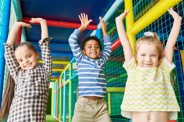 istock Excited Children in Play Center 991816696