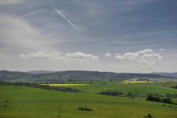 istock View on the farmland 991825208