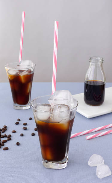istock Two Glasses and a Bottle with Cold Brew Coffee 991835090