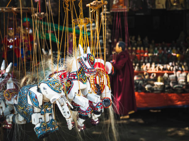 istock Myanmar Puppet dolls Traditional Handicraft local souvenir 991841808
