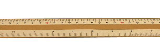 istock A wood ruler isolated over a white background 991841988