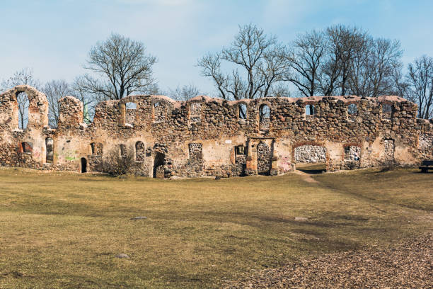 istock Ruins of Dobele medieval castle 991844208