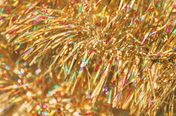 istock New Year's gold tinsel texture 991877734