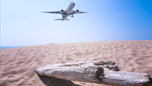 The plane was flying at the airport. airplane flying above after take off.