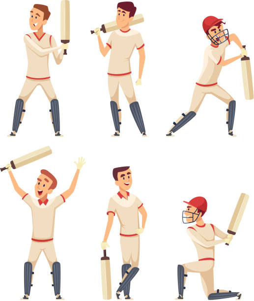 359 Cricket Game Cartoon Illustrations & Clip Art - iStock